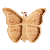 Bubbaboo Bamboo Butterfly Suction Plate