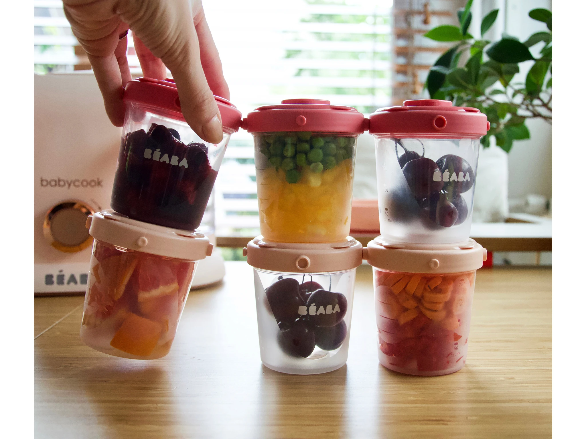 Beaba 2nd Age Set of 6 Clip Portions - 200ml