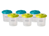 Beaba 2nd Age Set of 6 Clip Portions - 200ml