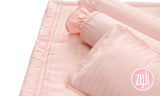 Zyji 4 PC Luxury Bedding Set for Wooden Cribs (28" x 52")