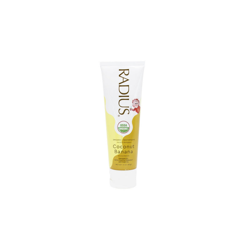 Radius Children’s Toothpaste – USDA Organic – for Babies & Kids 6 months+