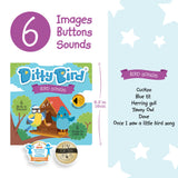 Ditty Bird Musical Book - Bird Songs