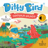 Ditty Bird Musical Book - Dinosaur Sounds