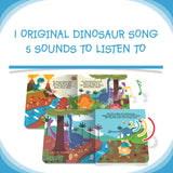 Ditty Bird Musical Book - Dinosaur Sounds