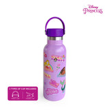 Zippies Lab Disney Princess Stickermania Insulated Water Bottle 483ml