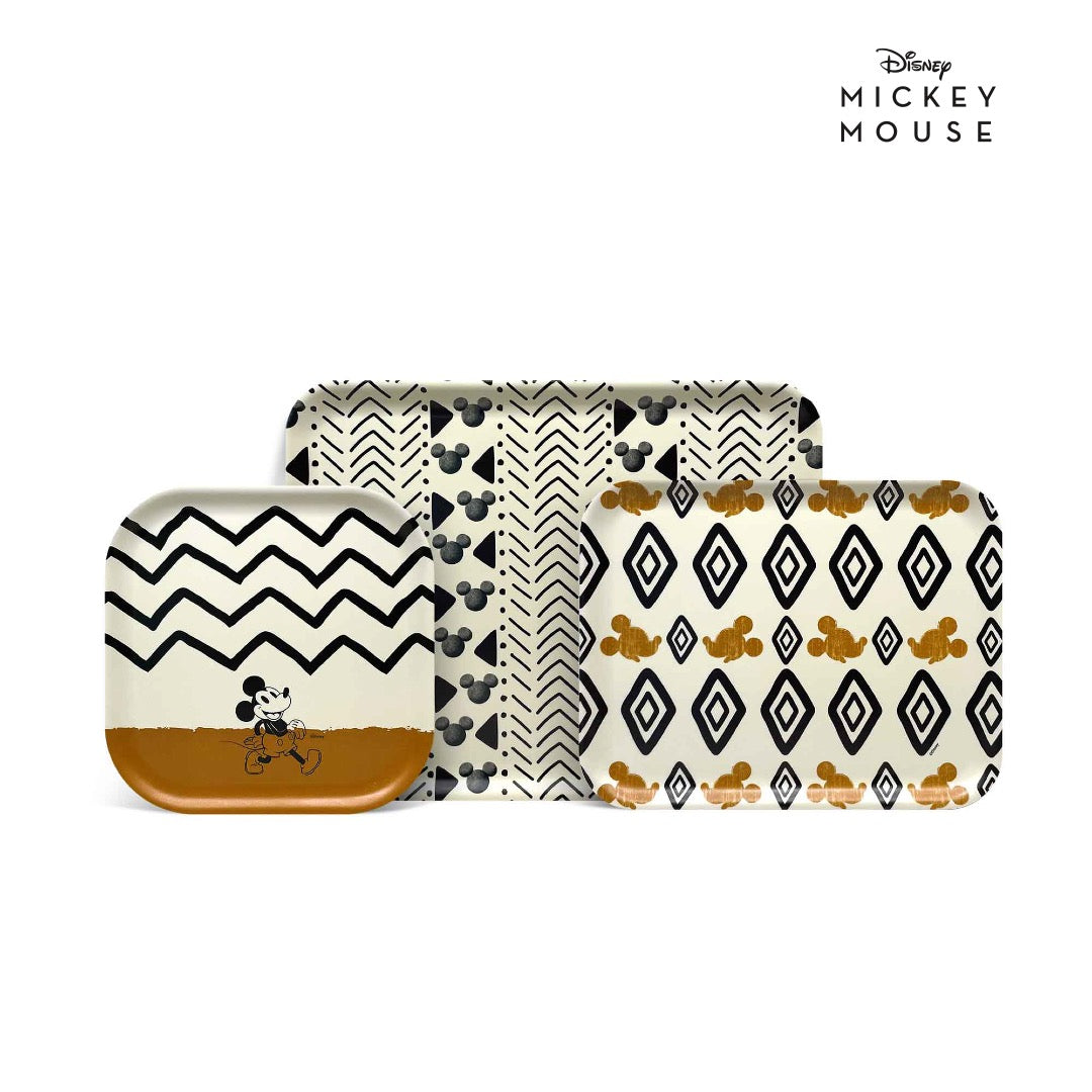 Simpli Disney Mickey Multipurpose Melamine Trays (Set of 3)