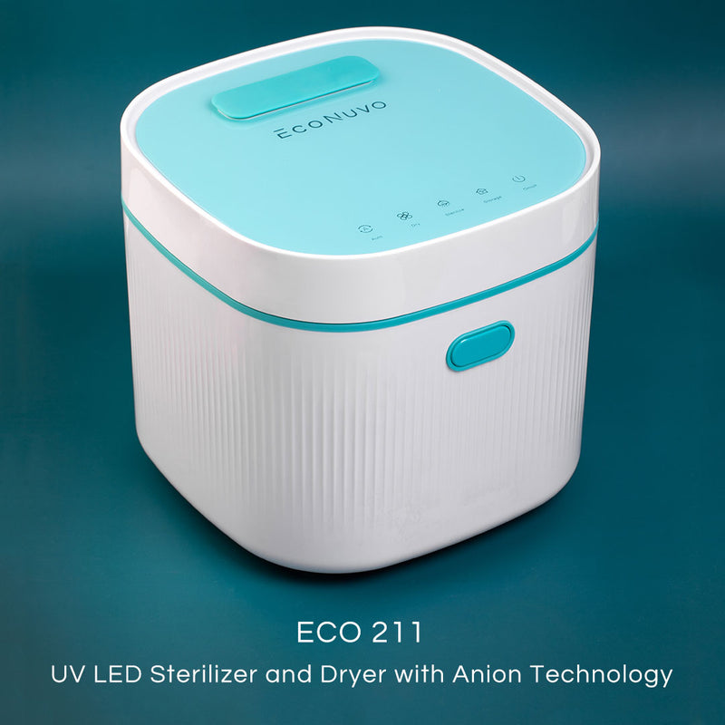 EcoNuvo UV LED Sterilizer and Dryer with Anion (ECO211)