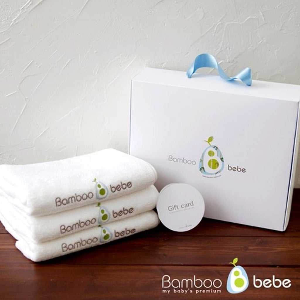 Bamboo Bebe  Bamboo Face Towel 3 pcs set 40x80cm