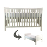 Cuddlebug Fontana 2in1 Convertible Crib