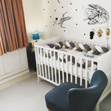 Cuddlebug Fontana 2in1 Convertible Crib