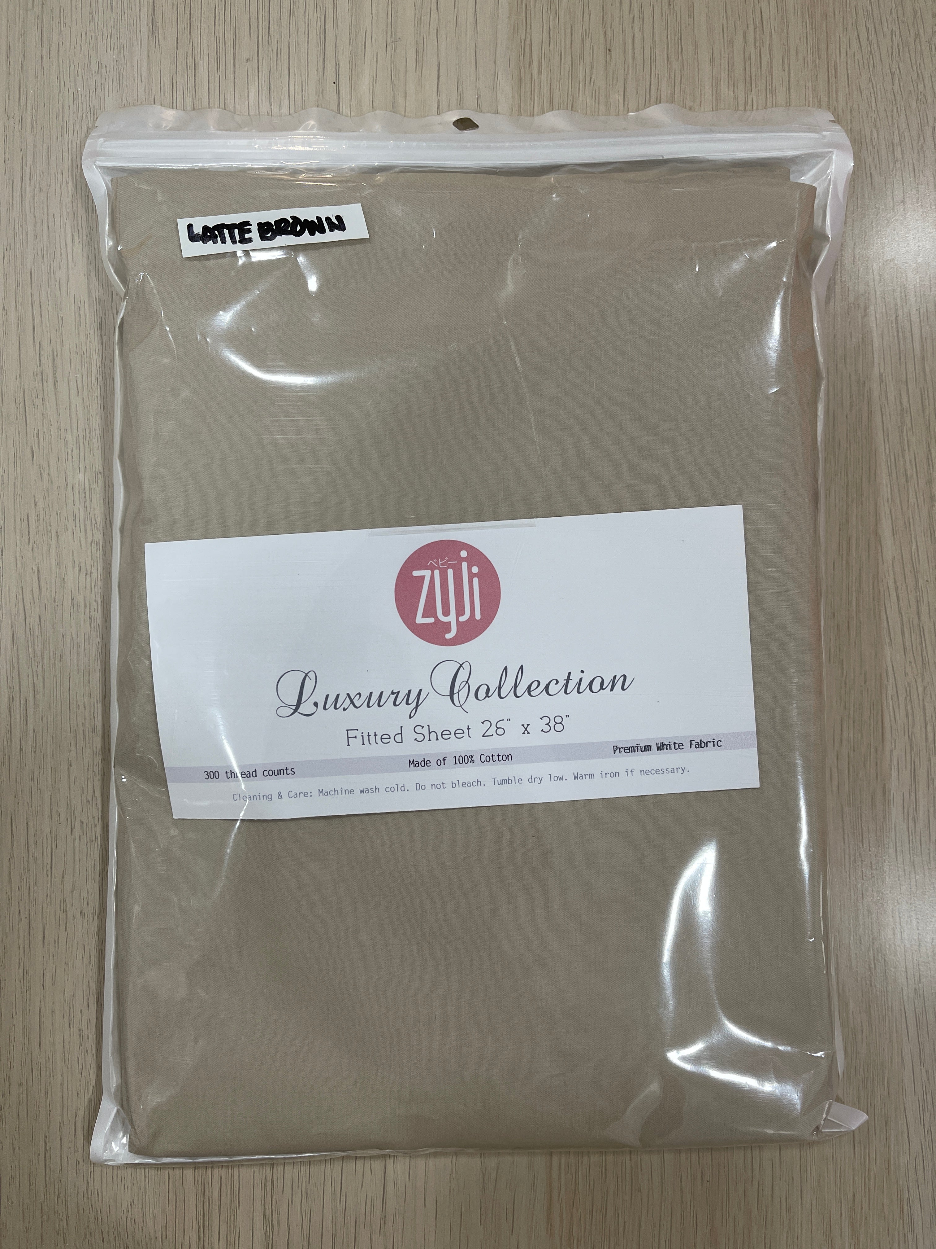 Zyji Luxury Fitted Sheet for Playpen (26"x 38")