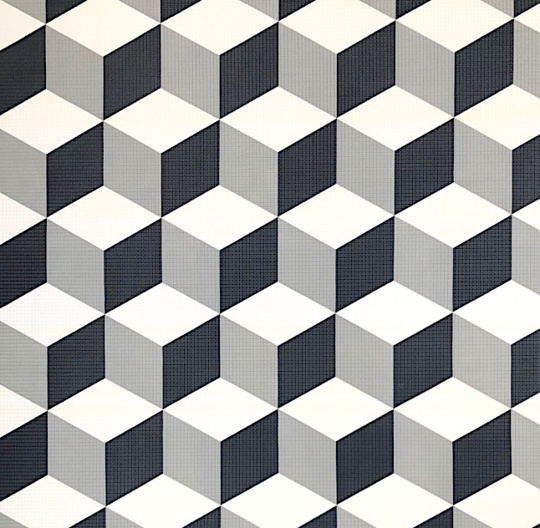 Play With Pieces - Grey Geo/Polka Dots Playmats