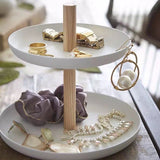 UrbanFinds 2 Tier Round Tray (TL2571)