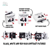 Infantway Huggabooks Visual Training Felt Cloth Book
