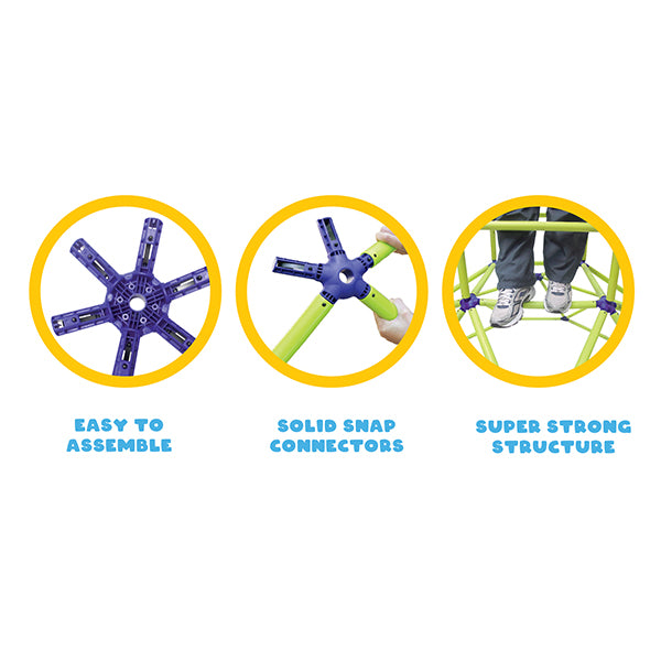 Eezy Peezy Monkey Bar Climber with Top