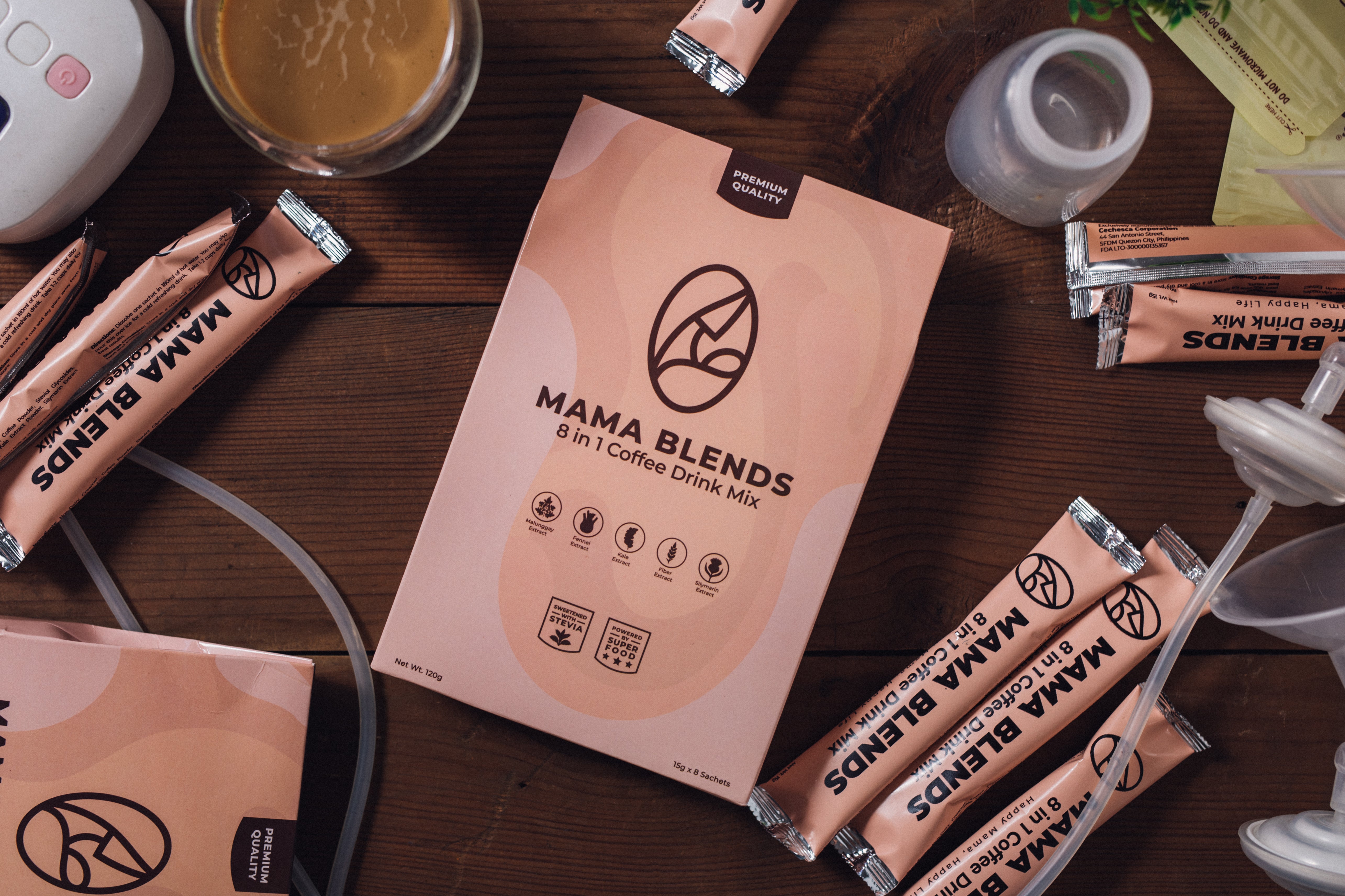 Mama Blends 8 in 1 Lactation Coffee