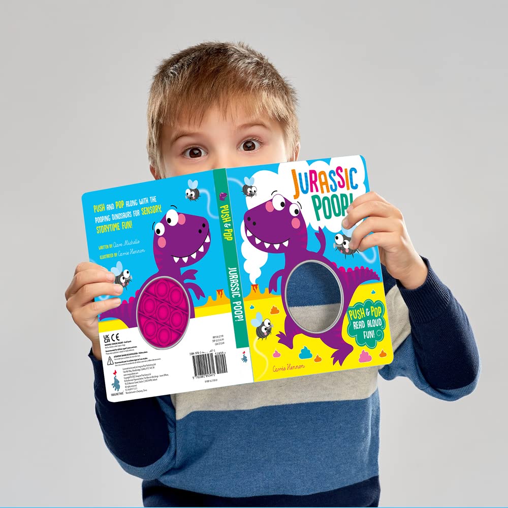 Push Pop Bubble Books: Jurassic Poop