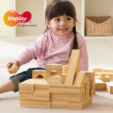 Weplay 4cm Softwood Blocks (30pcs)
