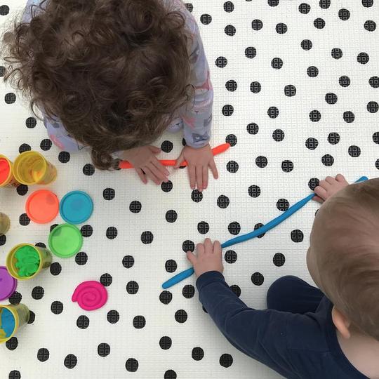 Play With Pieces - Moroccan/Polka Playmat