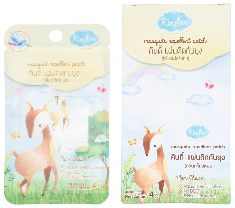 Kindee Organic Mosquito Repellent Patch - Generic