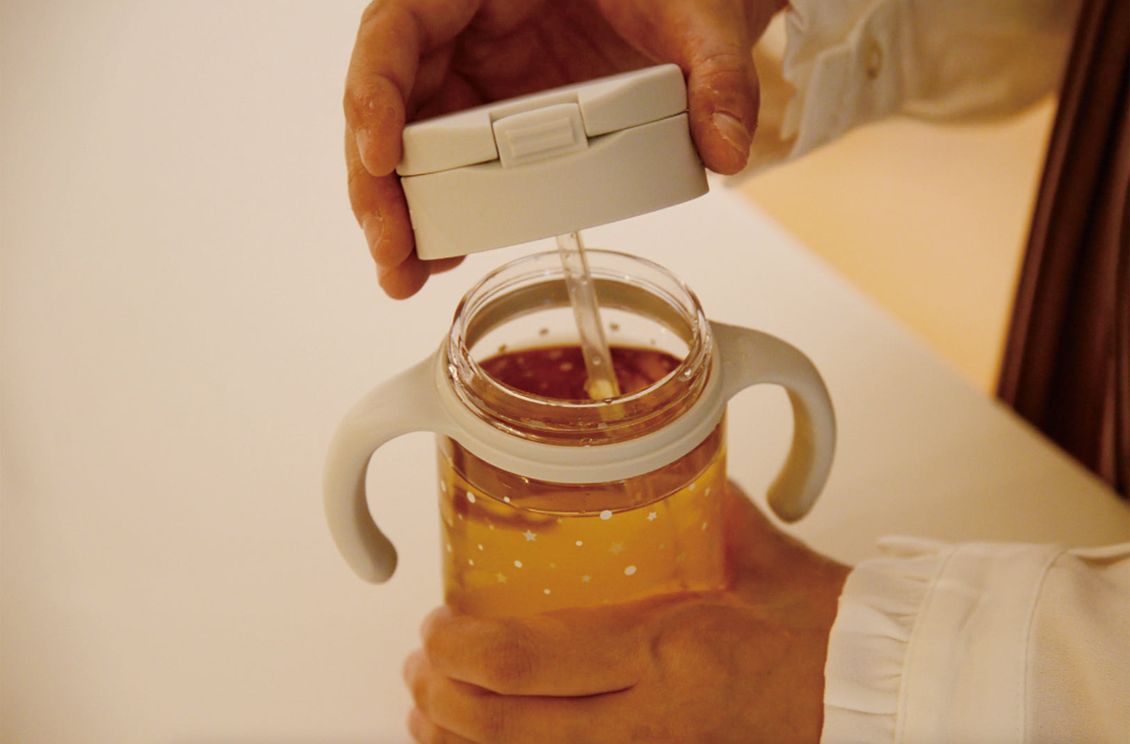 Richell Axstars Straw & Direct Drink Cup Set