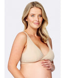 Mamaway Antibacterial Crossover Sleeping & Nursing Bra with Cups
