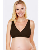Mamaway Antibacterial Crossover Sleeping & Nursing Bra with Cups