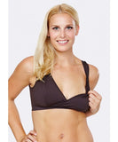 Mamaway Antibacterial Crossover Sleeping & Nursing Bra with Cups