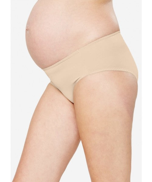Mamaway Antibacterial and Odorless Maternity Midi Briefs (2-Pack)