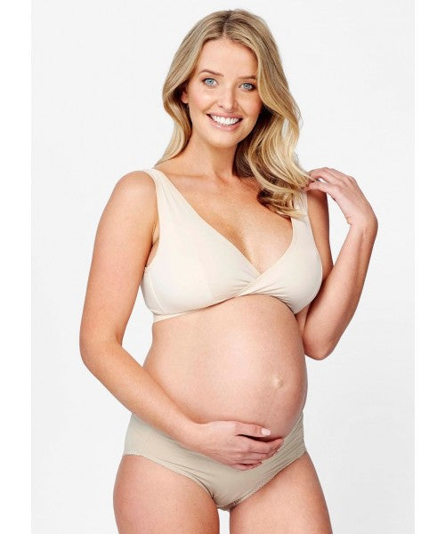 Mamaway Antibacterial and Odorless Maternity Midi Briefs (2-Pack)