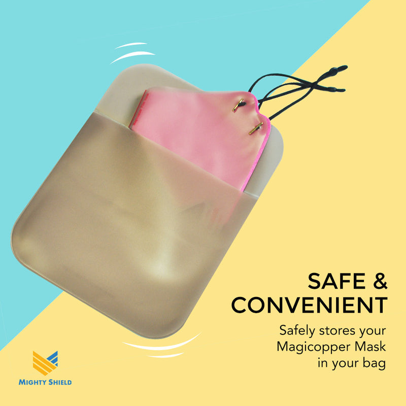 Magicopper Mask Square Pouch