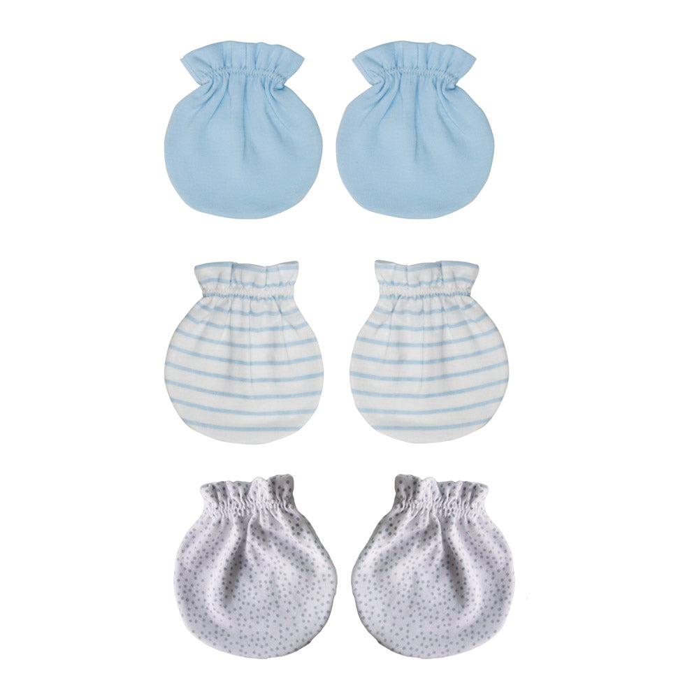 St. Patrick Mittens - Blue