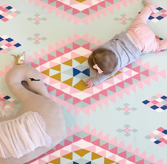 Play With Pieces - Moroccan/Polka Playmat