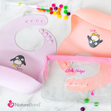 Naturebond Waterproof Silicone Baby Bibs