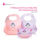 Naturebond Waterproof Silicone Baby Bibs