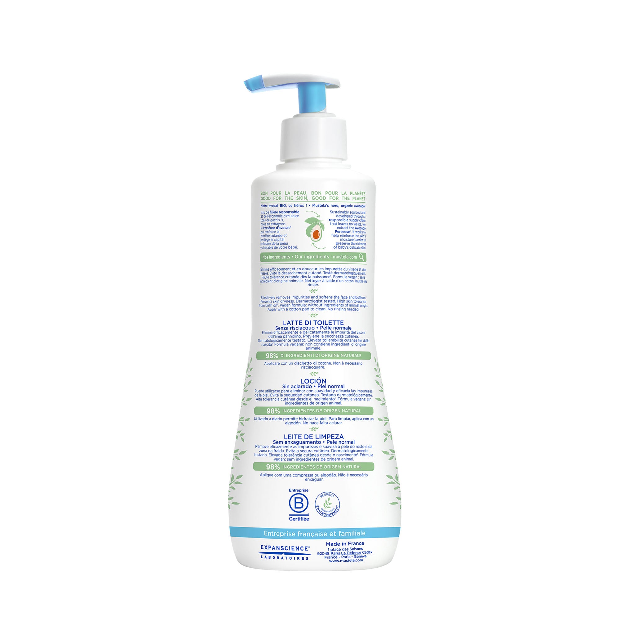 Mustela No Rinse Cleansing Milk (Normal Skin)