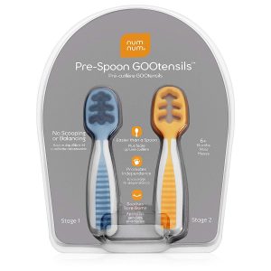 NumNum GOOtensil Self-feeding Pre-spoons (Set of 2)