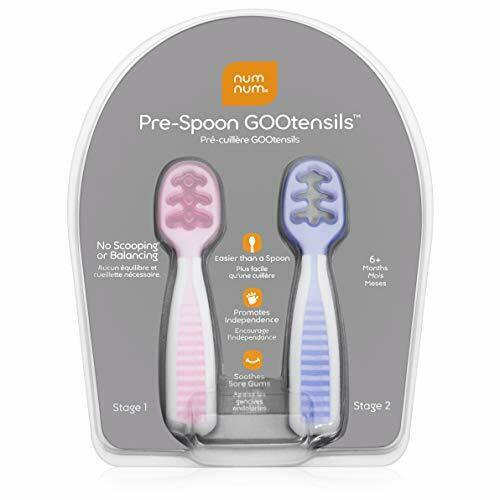 NumNum GOOtensil Self-feeding Pre-spoons (Set of 2)