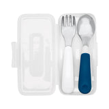 OXO Tot On The Go Fork And Spoon Set With Carrying Case