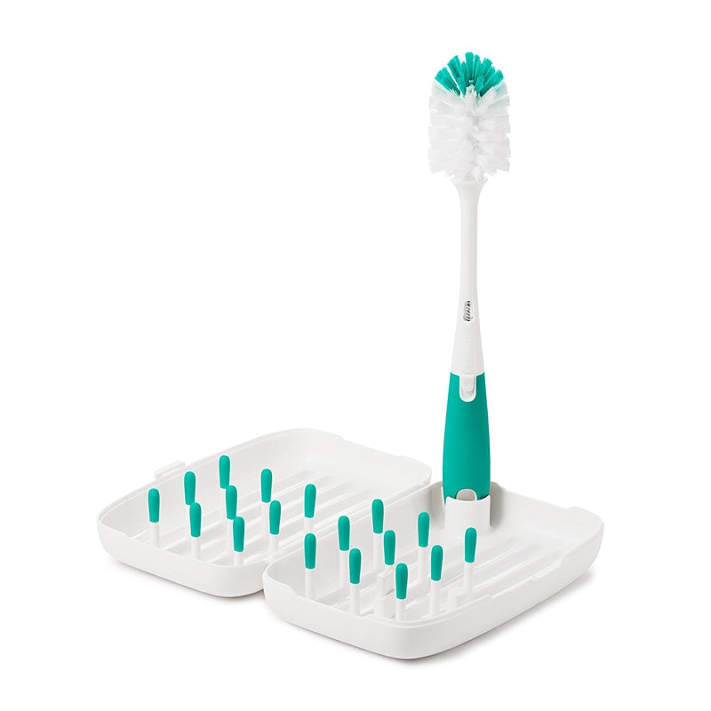 Oxo Tot On-The-Go Drying Rack & Bottle Brush
