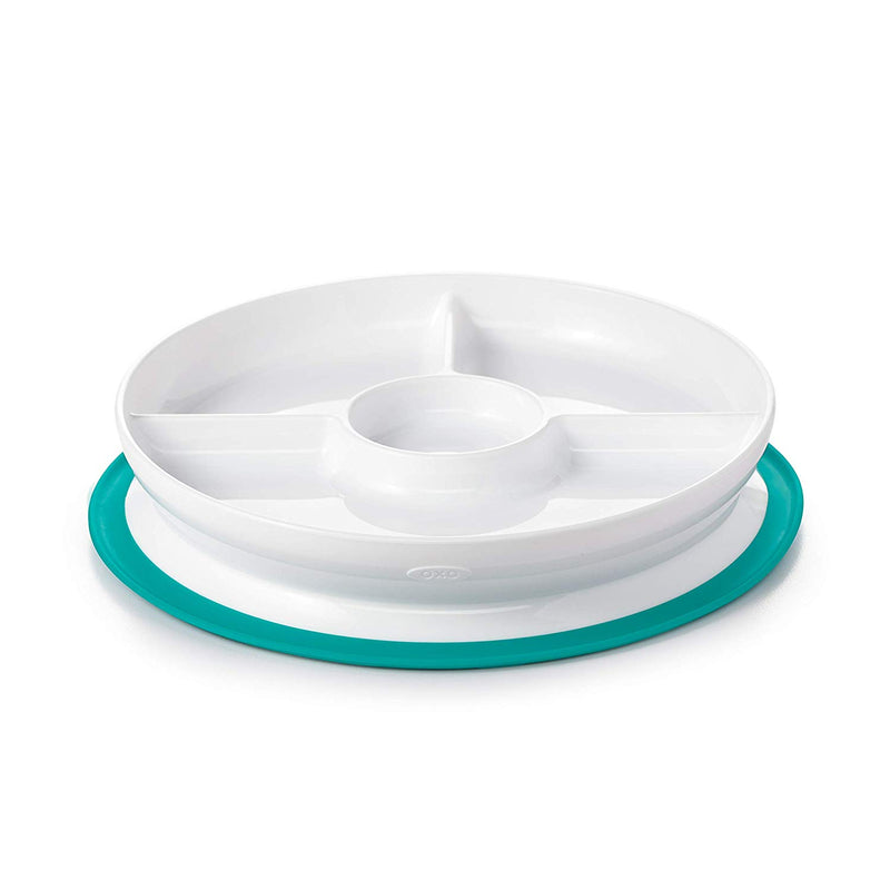 OXO Tot Stick And Stay Suction Divided Plate