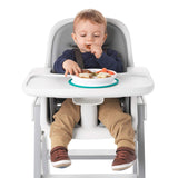 OXO Tot Stick And Stay Suction Divided Plate