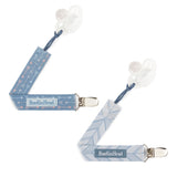 Booginhead PaciGrip 2 Pack - Blue Arrow