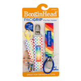 Booginhead PaciGrip 2 Pack - Rainbow and Dots