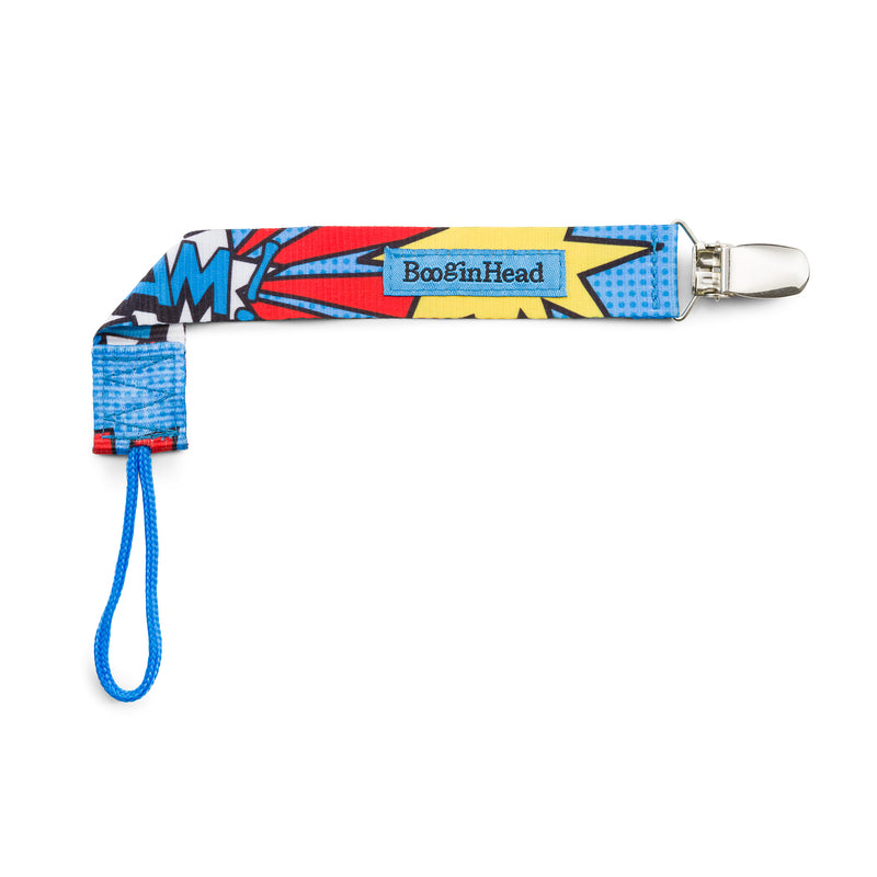 Booginhead Universal Pacifier Clip PaciGrip - Bam