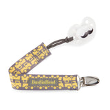 Booginhead Universal Pacifier Clip PaciGrip - Yellow Truck