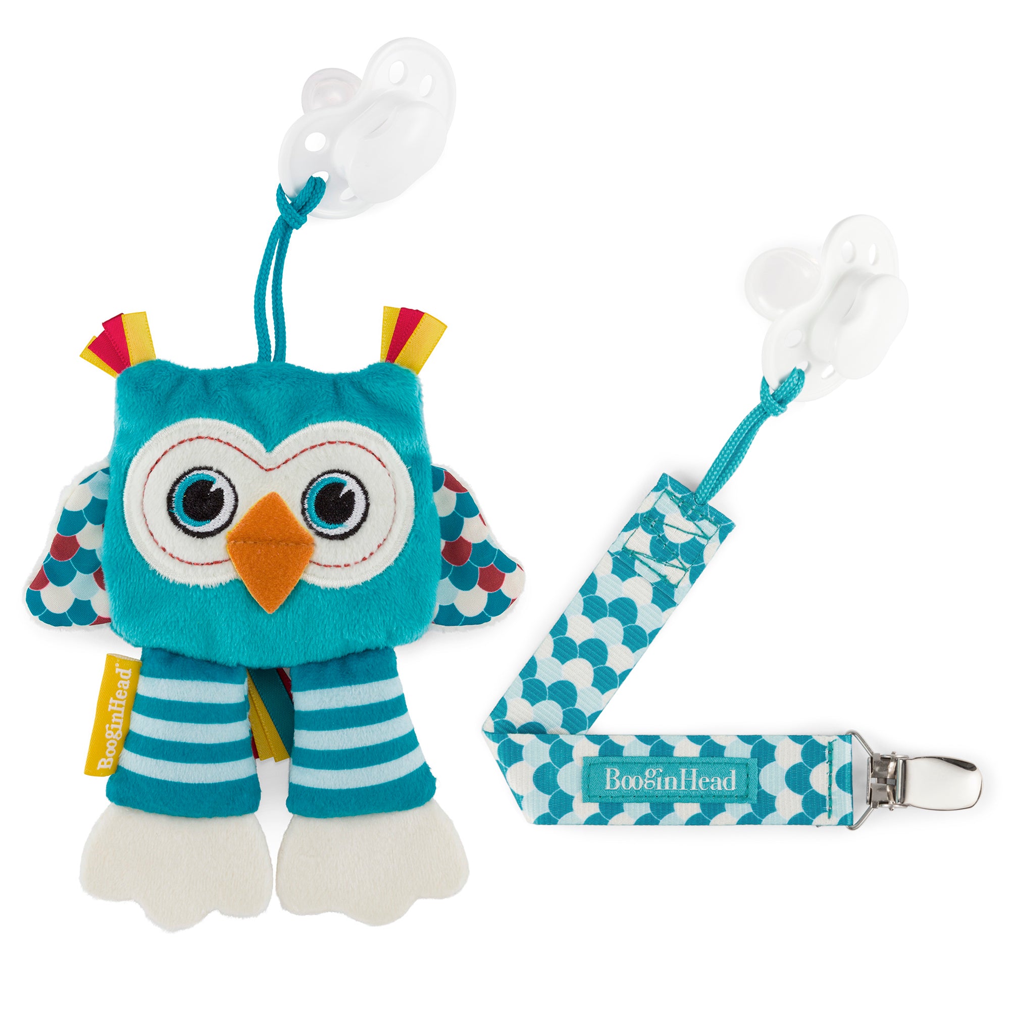 Booginhead PaciPal Combo 2pc Set - Owl