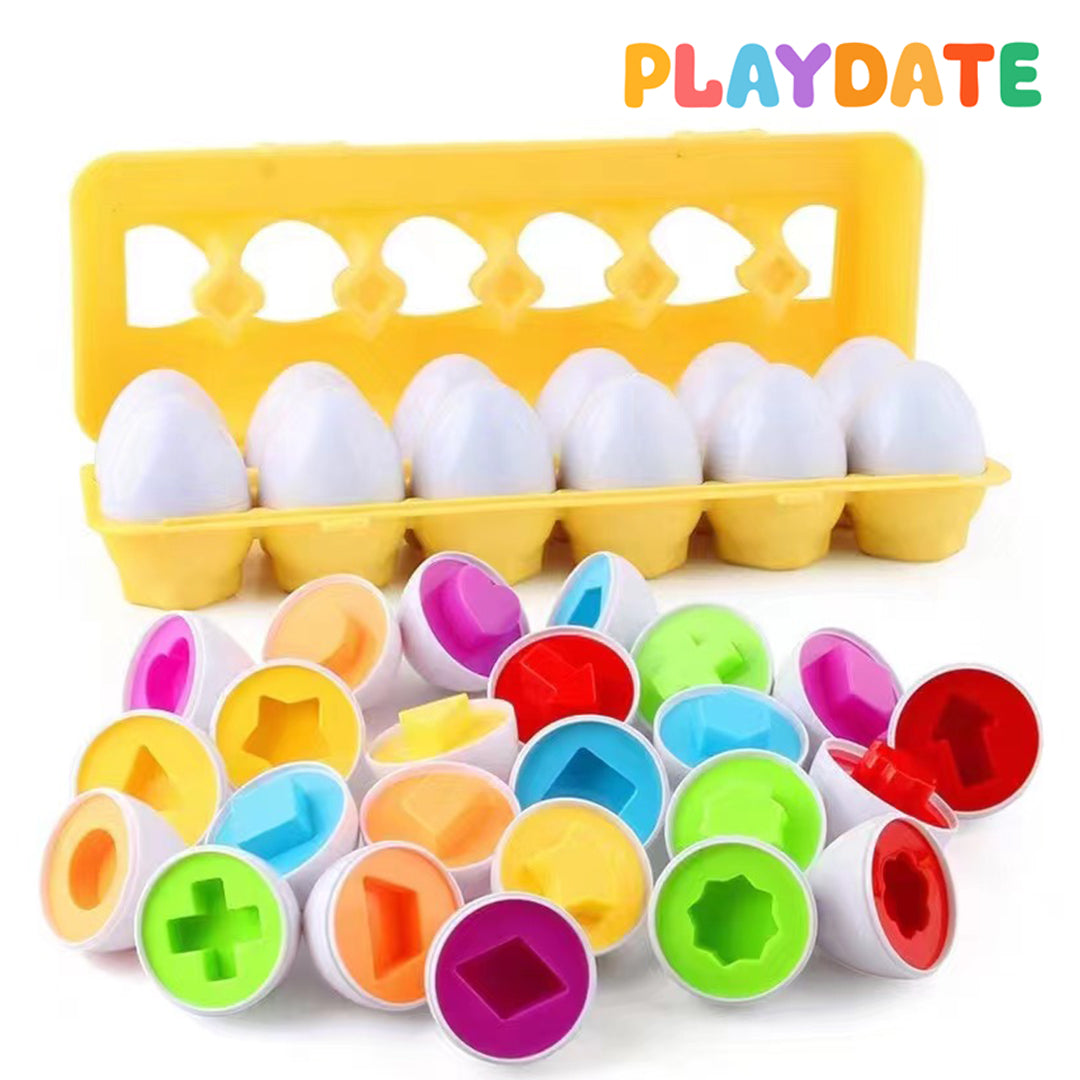 Playdate Matching Eggs Educational Toys