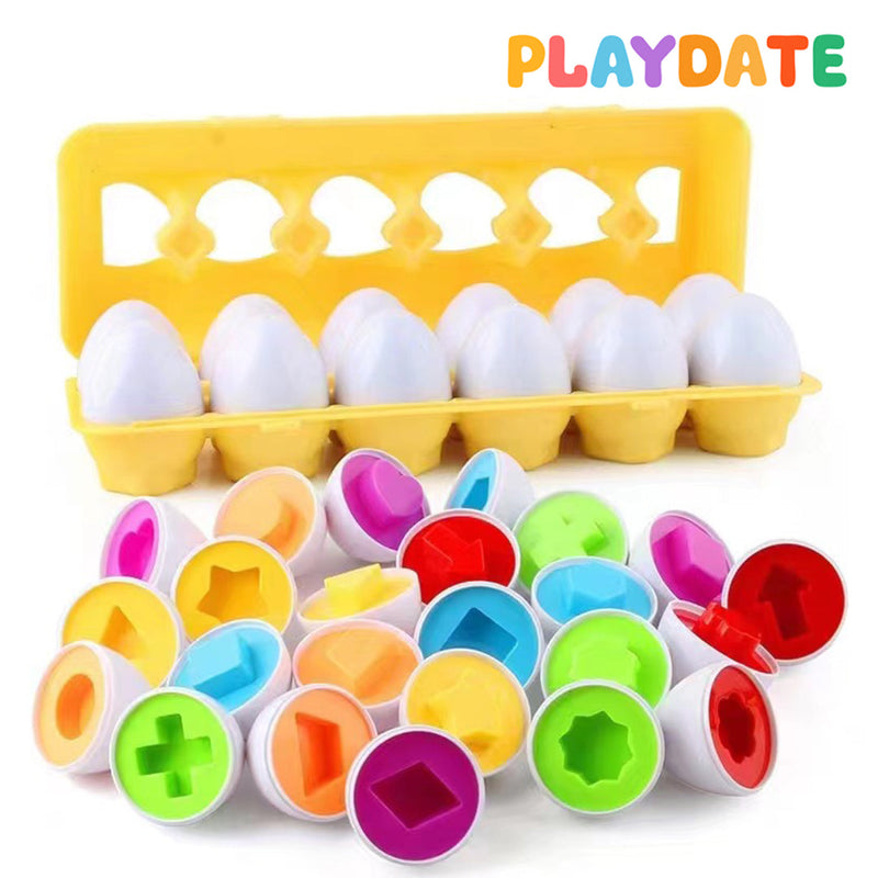 Playdate Matching Eggs Educational Toys