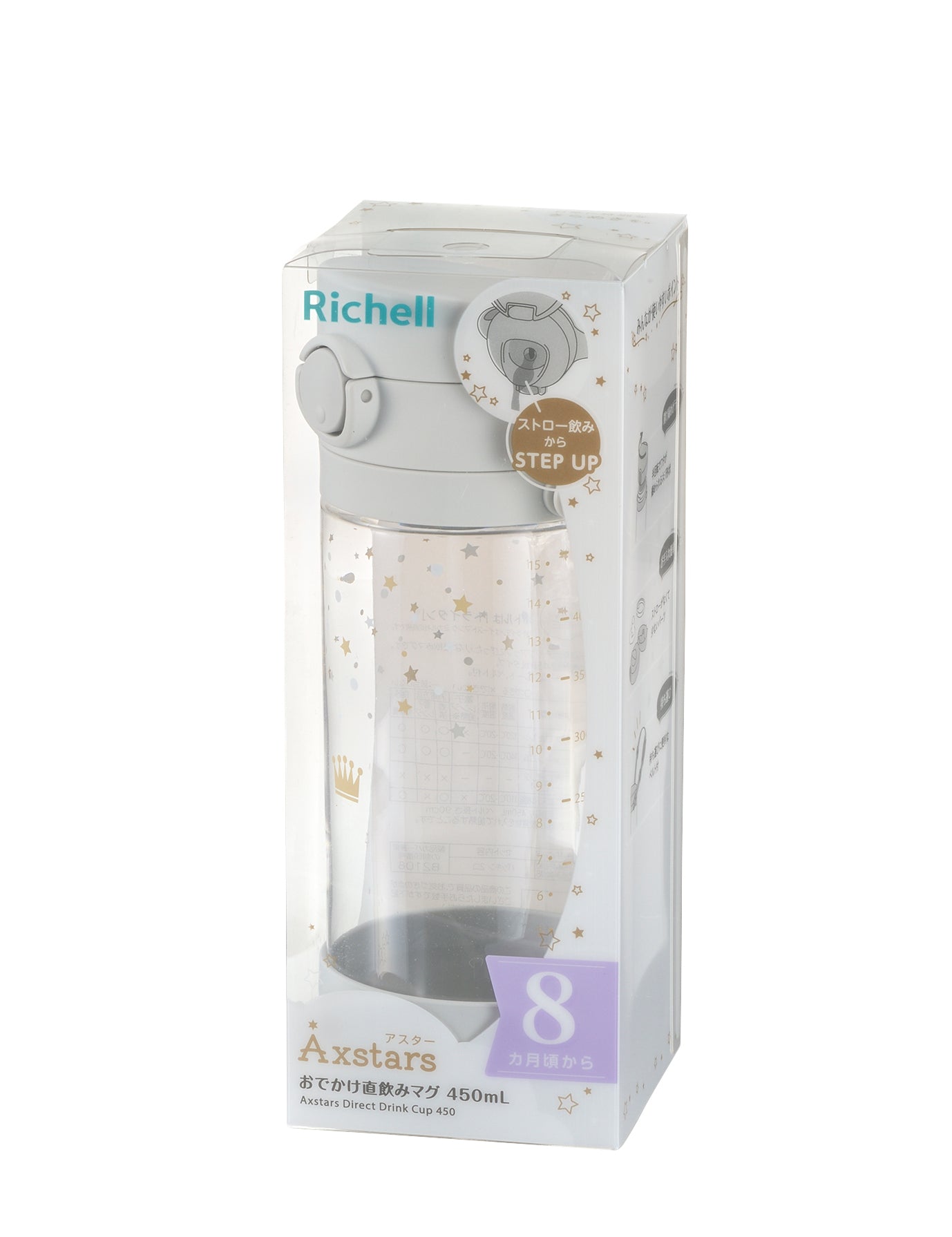 Richell Axstars Direct Drink Cup 450ml